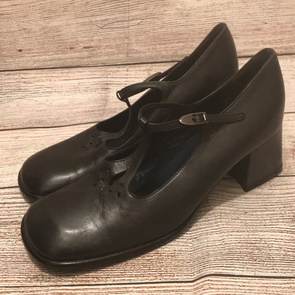 Madison Black Mary Janes heels Size 36 - Picture 5 of 8